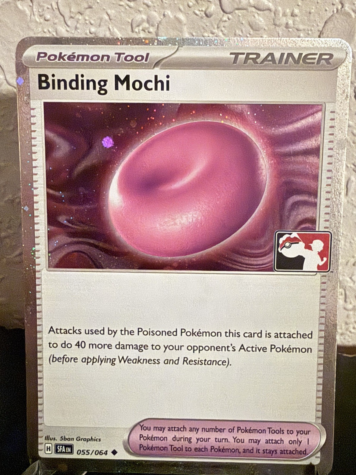 Binding Mochi (Cosmos Holo) Holo 055/064 Prize Pack Series Cards Uncommon NM