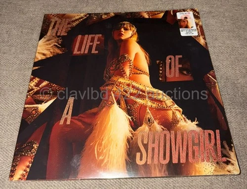 TAYLOR SWIFT - The Life of a Showgirl - Target 12" vinyl LP Spritz Pink SEALED