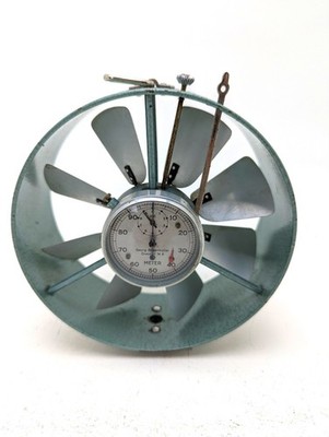 Flügelrad Anemometer zur Messung der Windgeschwindigkeit Georg Rosenmüller DDR