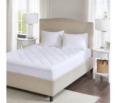 Harmony Plush Deep Pocket Waterproof Polyester King Mattress Pad