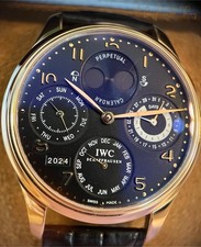 IWC Portugieser Men’s Perpetual Calendar Moonphase- IW502103 - MSRP $37,900 2