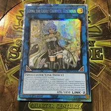 Yugioh Lyna The Light Charmer, Lustrous Prismatic Collectors Rare RA04-EN081