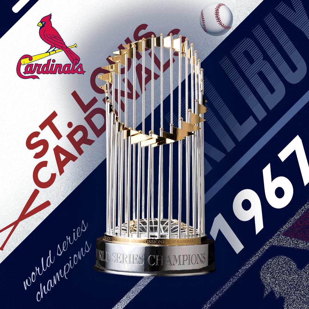 記念グッズ Replica World Series ChampionshipTrophy 11.8'' St. Louis Cardinals World Series Championship Trophy