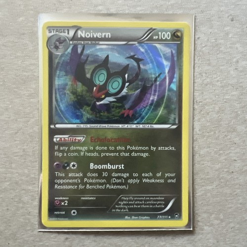 Noivern 77/111 Holo Rare Furious Fists Pokemon Holo Near Mint