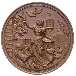 Bronzemedaille Verdienstmedaille Verdienst um die Geflügelzucht