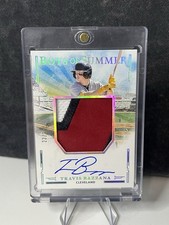 Travis Bazzana 2025 Boys of Summer Jumbo Material Auto Holo Silver #14/25