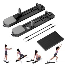 Premium Pilates Board - Multi-Purpose Foldable Pilates Reformer Set USA NEW