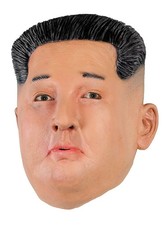 Maschera politica Kim Yong-un - Questa maschera dittatore si spegne come un missile