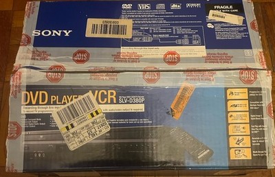 Sony SLV-D380P DVD Player / VCR Combo. Tested, Comes With All Accessories. Black