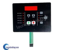 9801-104-001 MEMBRANE SWITCH, NON REV. BLACK