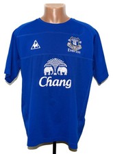 EVERTON ENGLAND 2010/2011 HOME FOOTBALL SHIRT LE COQ SPORTIF SIZE XL ADULT