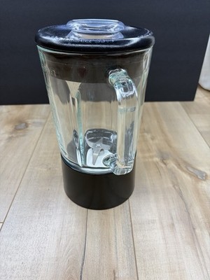 Kitchen Aid KSB50B4 Glass Black Blender Jar Pitcher 40 oz. 5 Cups