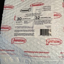 Command Outdoor Light Clips [Removable]: 30-pack (Clear) 0.34 per strip