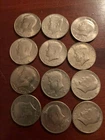 Kennedy Halves - lot of 12