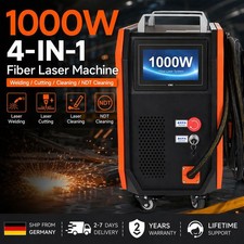 4 in 1 Welder Air Cooling 1000W Handheld Laser Welding Cutting Cleaning Machine