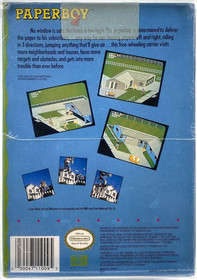 Paperboy 1-2 Set Nintendo NES New 1988 Factory Sealed WATA Graded TOP POP