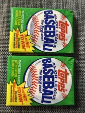 1981 Topps Baseball Wax Packs (2) - Looking for Stars and RC? Take a chance
