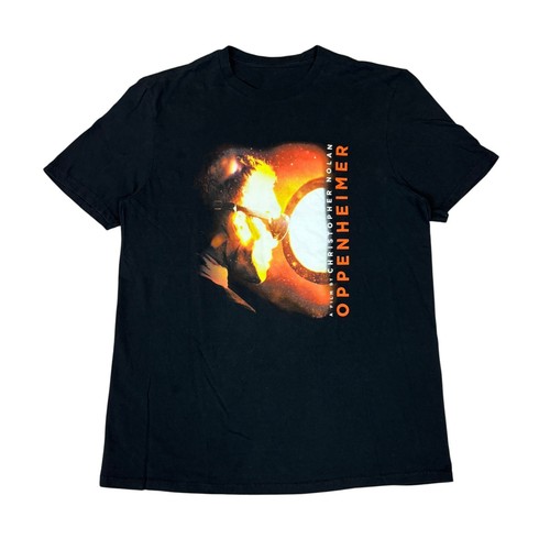 Oppenheimer A Film By Christopher Nolan 2023 Movie Promo T Shirt