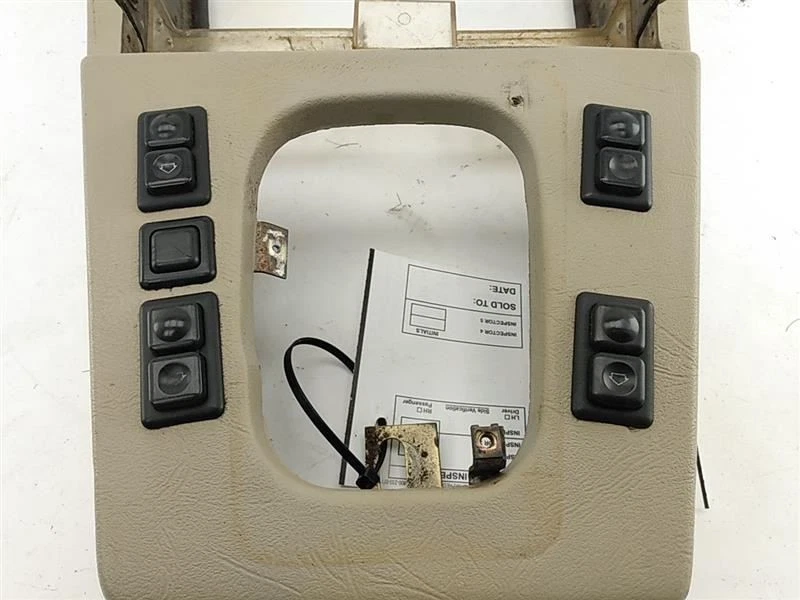 Bisel envolvente del panel de moldura de la consola central BMW 533i E28 se adapta a 82 83 84 85 86 87 88 Foto 3 de 4