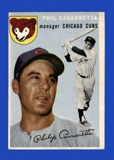 1954 Topps Set-Break # 55 Phil Cavarretta Mg EX-EXMINT *GMCARDS*