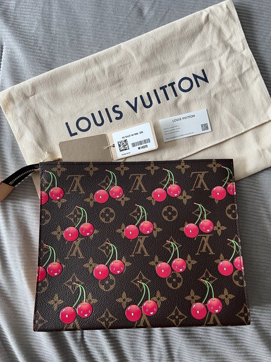 LOUIS VUITTONのポーチ Louis Vuitton x Murakami 2025 Cherries Toiletry Cosmetics Pouch
