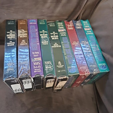 MPI Home Video The Adventures of Sherlock Holmes VHS Lot 9 NTSC factory sealed