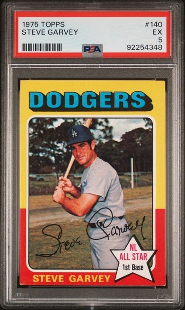 1975 Topps - Steve Garvey #140 PSA 5 New PSA Slab