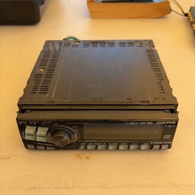 Old School Alpine CDA-7894 CD Player /MP3 Receiver Car Stereo Deck Rare