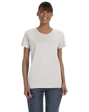 5 Pack Of Gildan G500L Ladies Solid Heavy Cotton Tee Plain Blank Casual T-Shirt