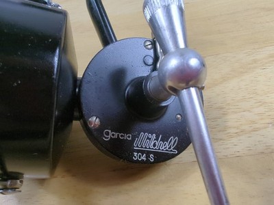 Moulinet Tournant Vintage Garcia Mitchell 350 - 5/1 Grande Vitesse - Fabriqué En France