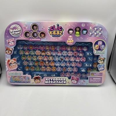 Clickeez Keyboard Mega Pack - Series 3 Bubble Pops - IN HAND - SHIPS NOW