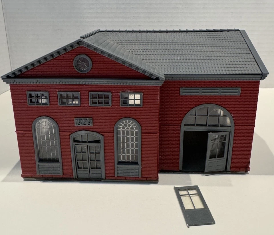Model Power 563 HO Pure Water Supply Built-Up Red Brick Building City Town - Image 4 of 4