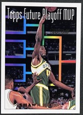 1993-94 Topps Playoff MVP Shawn Kemp #202 Gold Seattle Supersonics