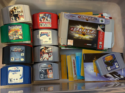 NINTENDO 64 GAMES AUTHENTIC US TESTED MANY W/ BOX + MANUAL N64 CHOOSE FROM MANY!