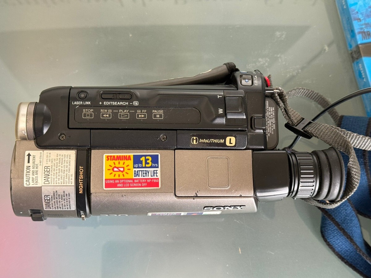 SONY HANDYCAM CCD-TRV46 CAMCORDER HI-8 VIDEO-8 VIDEO CAMERA SONY HANDYCAM CCD-TRV46 CAMCORDER HI-8 VIDEO-8 VIDEO CAMERA