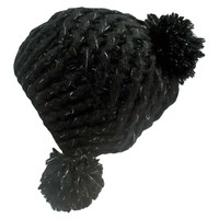 Soft Knit Triple Pom-pom Beanie Hat Soft Knit Triple Pom-pom Beanie Hat