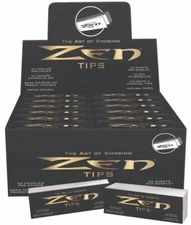 Full Sealed Box 50 Packs Zen Filter Rolling Paper Tips 50 Per Pack 2500 total