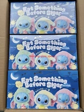 Authentic Miniso Stitch Eat Something Before Sleep Series Vinyl Figure Blind Box