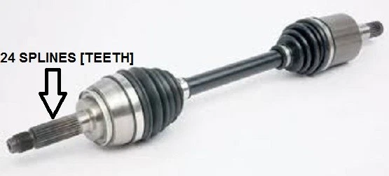 AVM 424 PAR DE CUBOS DE RODA LIVRE 24 SPLINES FIT DATSUN NISSAN 720 1972 82 - Imagem 3 de 3