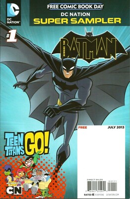 DC NATION SUPER SAMPLER #1 FREE COMIC BOOK DAY / DC COMICS / JUL 2013 / N/M 
