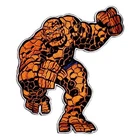 The Thing Embroidered Big Patch Marvel Comic Superhero Fantastic Four