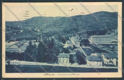 Genova Savignone Isorelle PIEGHINA cartolina ZT5234