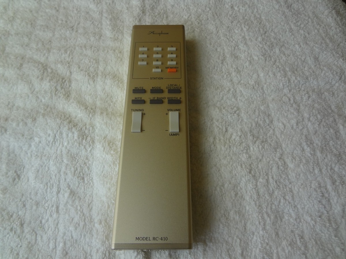 Accuphase CD用リモコン(remote)適応機種：DP-410 アキュフェーズ株式会社 DP-410