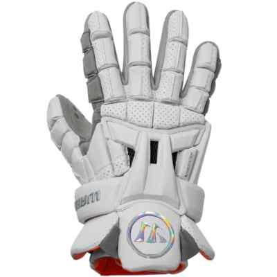 Warrior Burn XP2 Lacrosse LAX Gloves Brand New White (XL Extra Large / 14 Inch)
