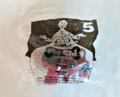 McDonald's Happy Meal Toy-2000-Sega -  Poo-chi-5- Tiger Electronics Ltd. NIP