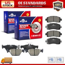 Front Rear Ceramic Brake Pads for Subaru Crosstrek Forester Outback Legacy