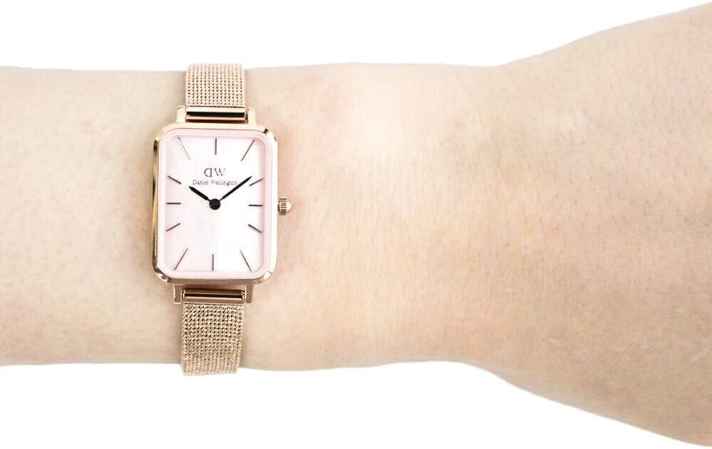DANIEL WELLINGTON Watch QUADRO PRESSED MELROSE Ladies Quartz