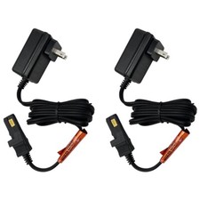 Power Wheels Fisher Price 12 Volt 12V GRAY BATTERY CHARGER for 00801-0638 2 PACK