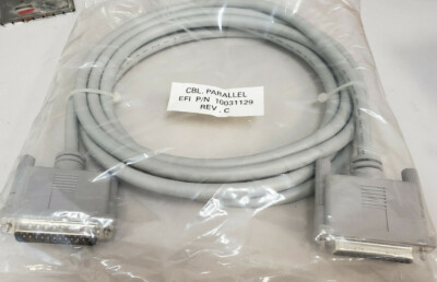 10ft DB25 Extension Cable RS-232 Serial Parallel SCSI Printer