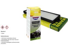 MANN-Innenraum-Filter+Presto Klima-Fresh für Saab 9-3 Cabriolet YS3D 900 II